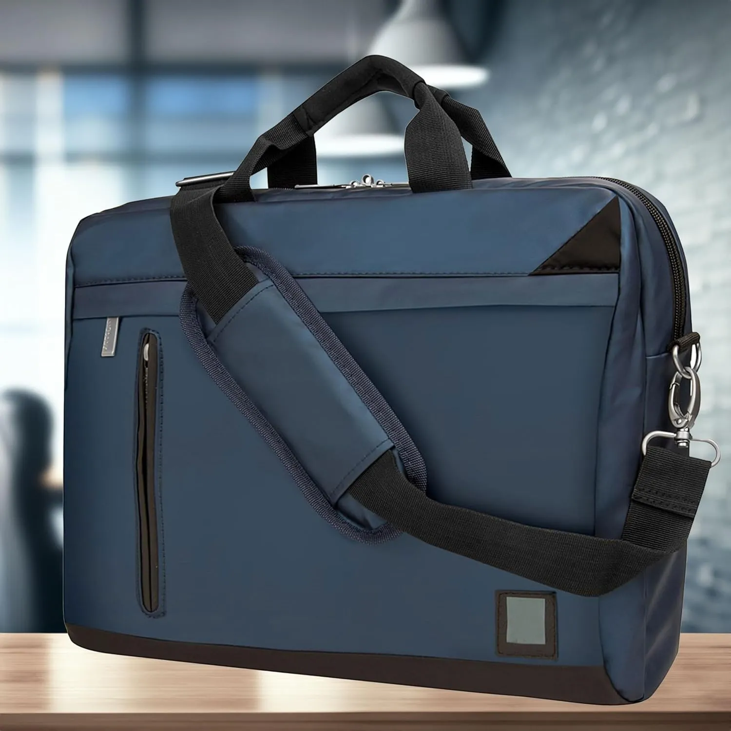Sumac Water Resistant Crossbody Durable Messenger Bag for 15.6 Inch Laptop Chromebook Dell XPS 15 Surface Laptop 4 Razer