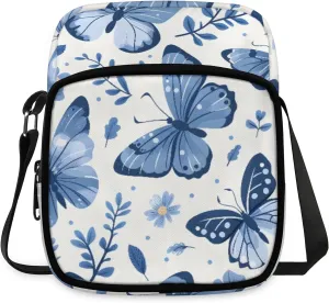 Sunlit Butterfly Crossbody Sling Bags Sling Backpack Shoulder Bag Lightweight Travel Backpack Fanny Packs Purses Handbags for Men Women Travel Cycling Skating