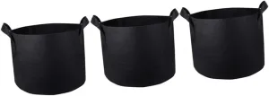 SUPVOX 2sets Garden Planting Bags Nonwoven Planting Bags for Vegetable Gardening Growing Pouch Planting Pouch Handle Planting Supply 3pcs*2