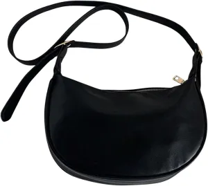 SweatyRocks Women's Leather Crossbody Bags Adjustable Strap Travel Work Shoulder Bags with Zipper