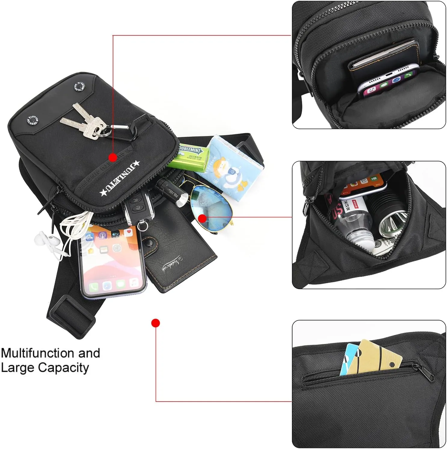 Tactical Leg Bag for Men Ultimate Drop Leg Bag Thigh Bag for Women Perfect for Fishing, Hiking, Motorcycle, Riding, Detecting
