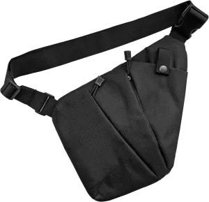 Tactical Sling Bag - Shoulder Bag Designed for Concealed Carry Needs for Men & Women,Theft-Resistant - Range/EDC/Travel