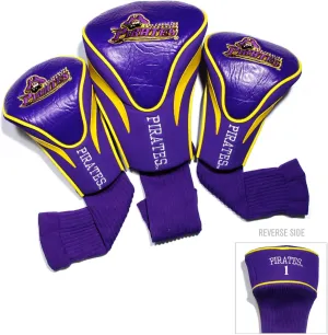 Team Golf NCAA Numbered 1, 3, & X, Fits Oversized Drivers, Utility, Rescue & Fairway Clubs, Velour Lined for Extra Club Protection