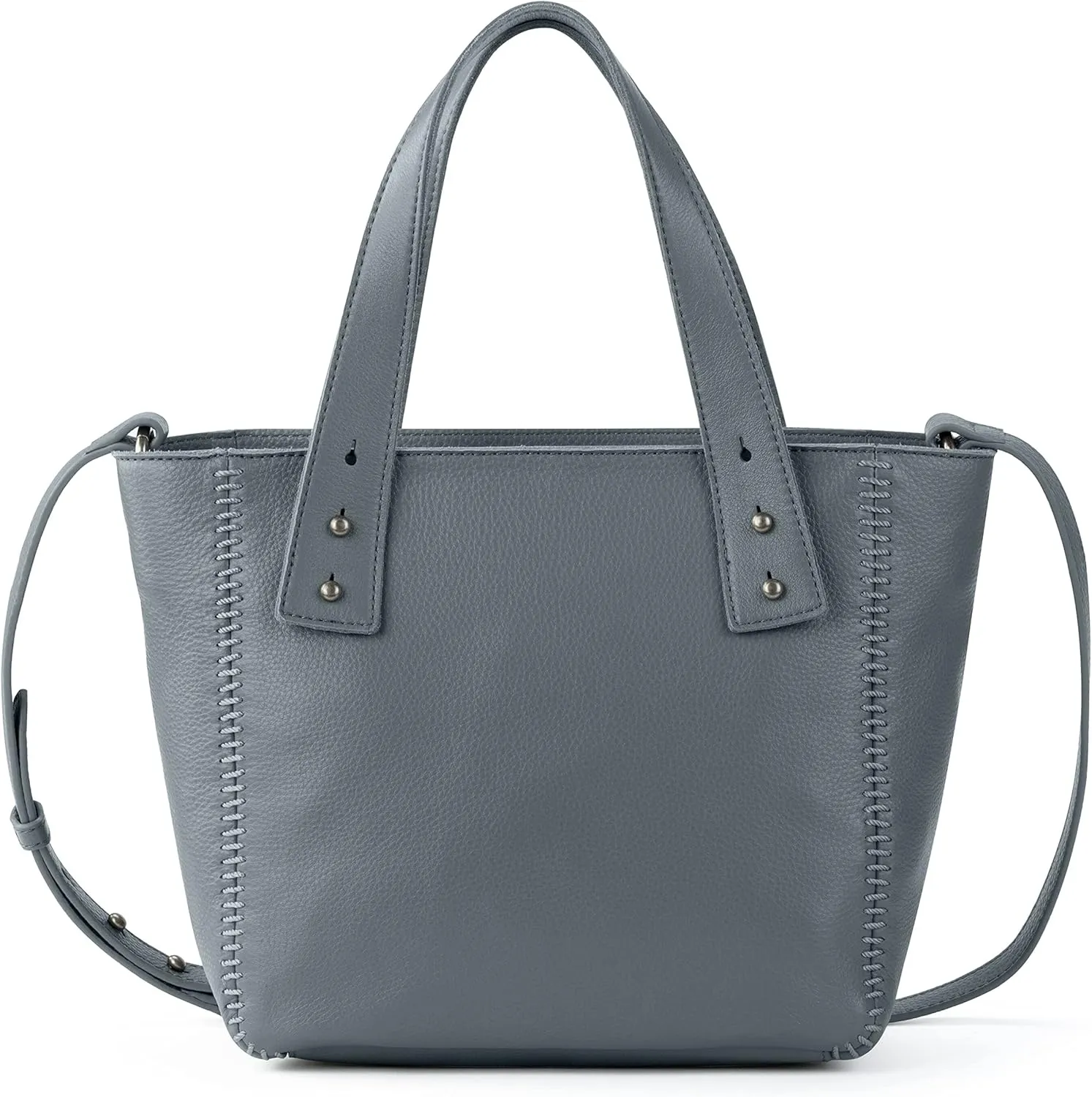 The Sak Liv Satchel Bag in Leather - Premium Large Purse with Removable & Convertible Handbag Straps for Everyday & Travel