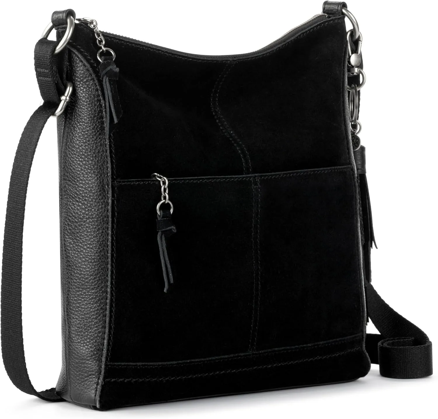 The Sak Lucia Crossbody Bag in Leather, Convertible Purse with Adjustable Strap