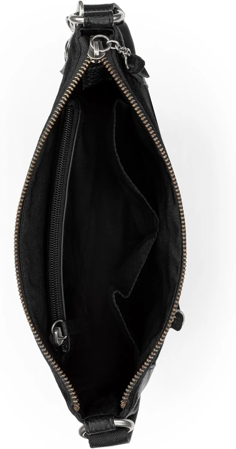 The Sak Lucia Crossbody Bag in Leather, Convertible Purse with Adjustable Strap