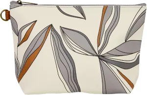THIRTY-ONE Gifts Tapered Pouch, Zippered Pouch for Purse, Travel Bag, or House Organization, All In Neutral Smooth Pebble