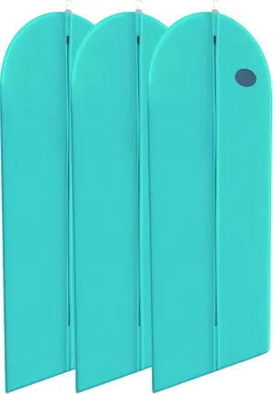 Tiffany Dress and Gown Garment Travel Bags 3 Pack - 54" x 24" - Hanging Window