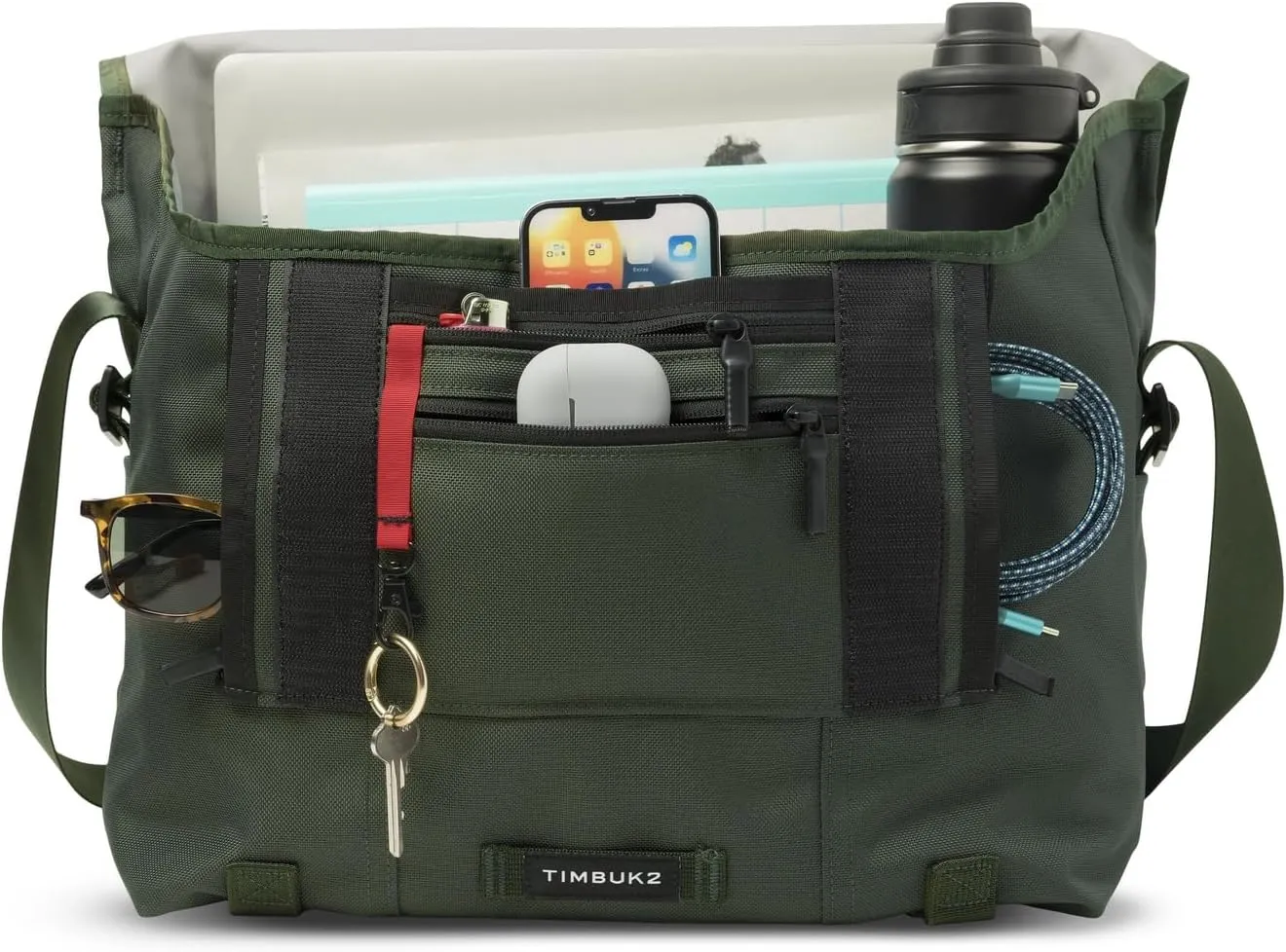 Timbuk2 Classic Messenger Bag - Durable, Water-Resistant, fits 13", 15", 17" Laptop