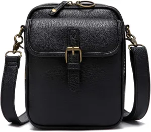 Tojoyride Crossbody Bag, Urvashi Crossbody Bag, Upgraded Vintage Anti Theft Purse Messenger Shoulder Bags Built In Wallet.