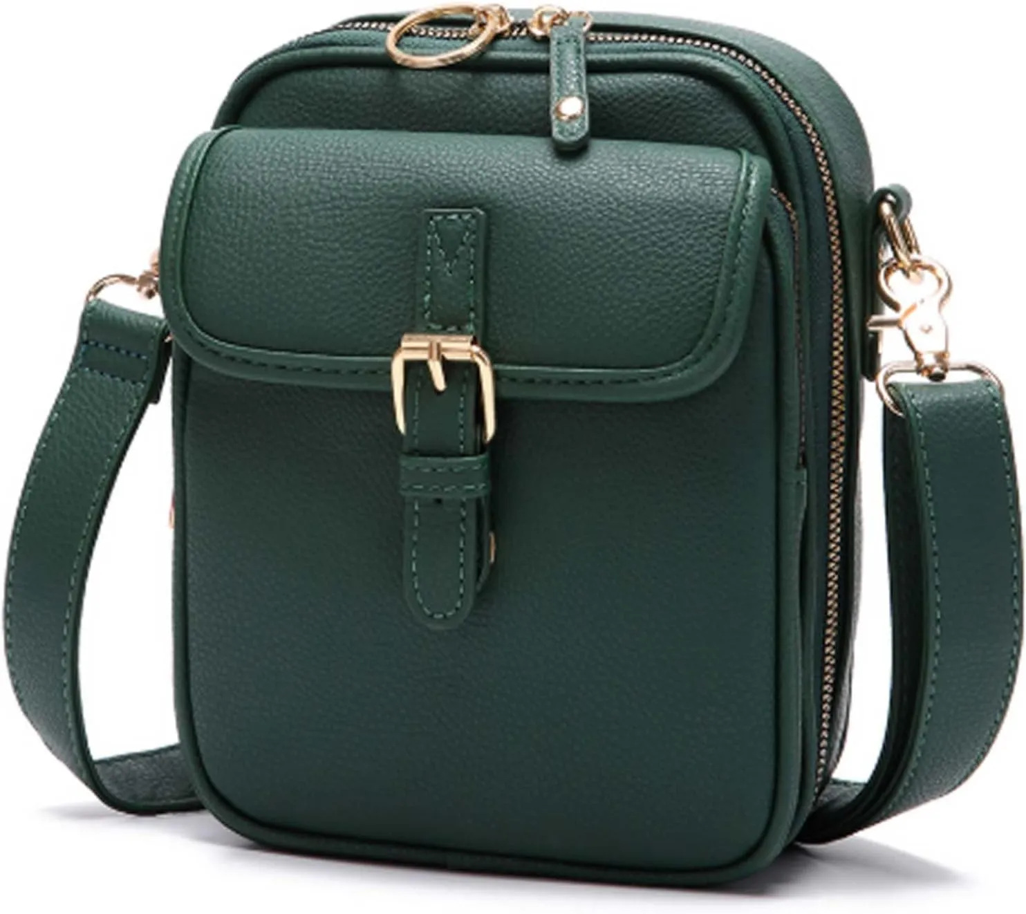 Tojoyride Crossbody Bag, Urvashi Crossbody Bag, Upgraded Vintage Anti Theft Purse Messenger Shoulder Bags Built In Wallet.