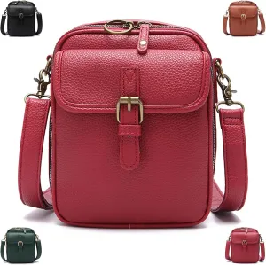 Tojoyride Crossbody Bag, Urvashi Crossbody Bag, Upgraded Vintage Anti Theft Purse Messenger Shoulder Bags Built In Wallet