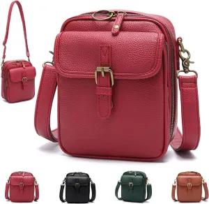 Tojoyride Crossbody Bag, Urvashi Crossbody Bag, Vintage Anti Theft Purse, Shoulder Bags Built In Wallet, Anti-Theft Zipper