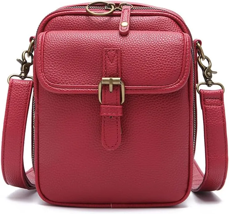 Tojoyride Crossbody Bag, Urvashi Crossbody Bag, Vintage Anti Theft Purse, Shoulder Bags Built In Wallet, Anti-Theft Zipper