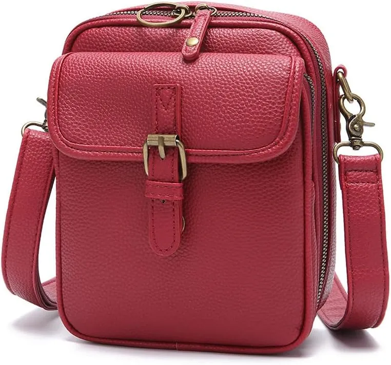 Tojoyride Crossbody Bag, Urvashi Crossbody Bag, Vintage Anti Theft Purse, Shoulder Bags Built In Wallet, Anti-Theft Zipper