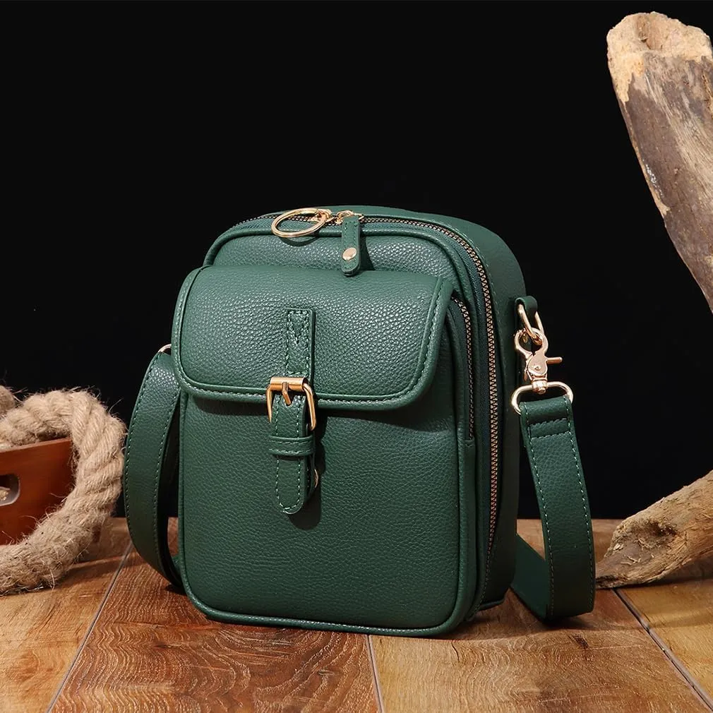 Tojoyride Crossbody Bag,Urvashi Crossbody Bag,Anti Theft Purse,Purse With Built In Wallet,With 10 Card Slots