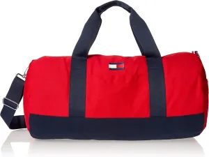 Tommy Hilfiger mens Ardin Duffle Bag, Apple Red, One Size US