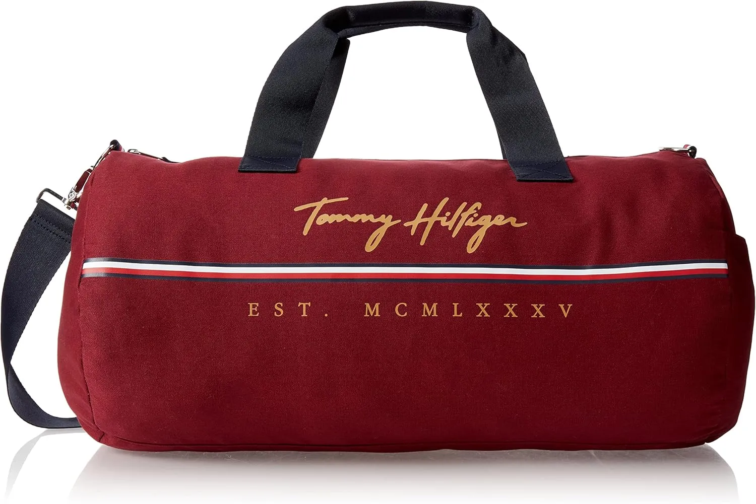 Tommy Hilfiger Mens York Bag DUFFLE, Rouge