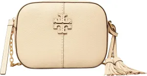 Tory Burch Women's Mcgraw Camera Bag, Brie, Off White, One Size