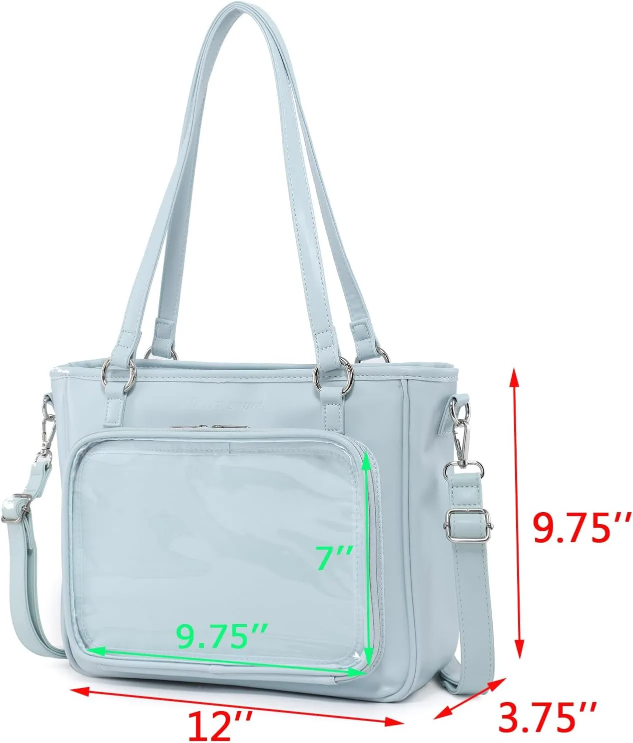 Tote bag Ita Bag Crossbody Shoulder Bag Backpack Kawaii Purses and Handbags with Pin Display
