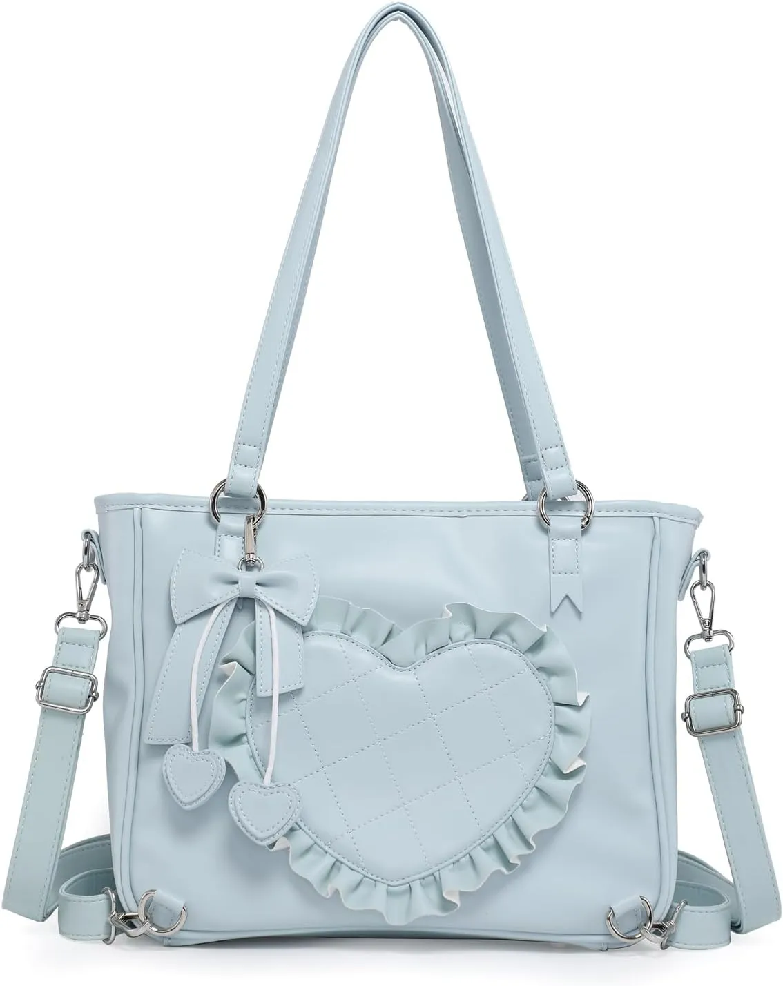 Tote bag Ita Bag Crossbody Shoulder Bag Backpack Kawaii Purses and Handbags with Pin Display