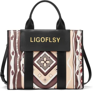 Tote Bags for Women Vegan Leather Shoulder Bag with Adjustable Strap Large Top Handbag and Purse