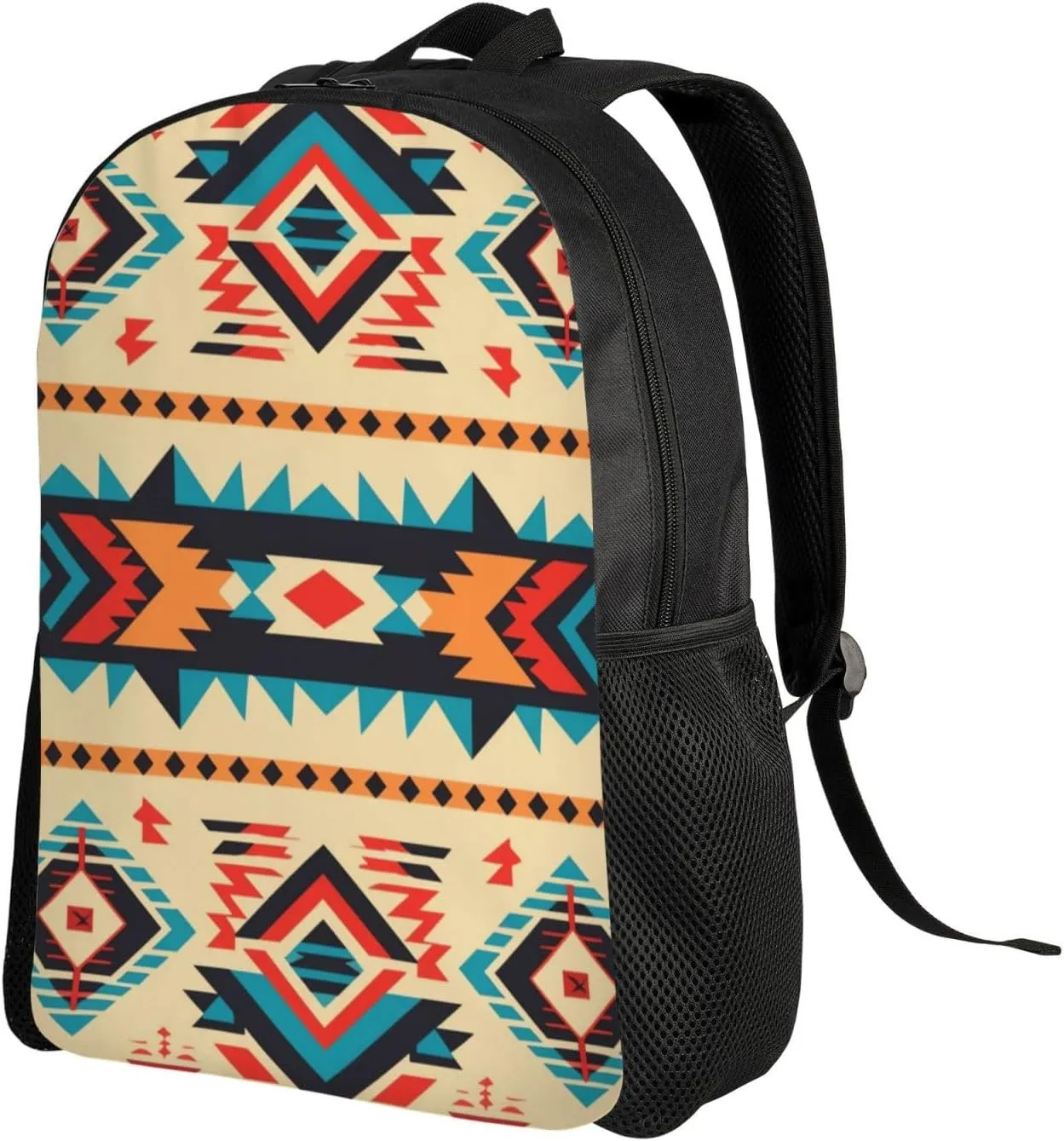 Travel Backpack for Women Men Lightweight 17 inch Laptop Bag Native American Backpack Casual Daypack