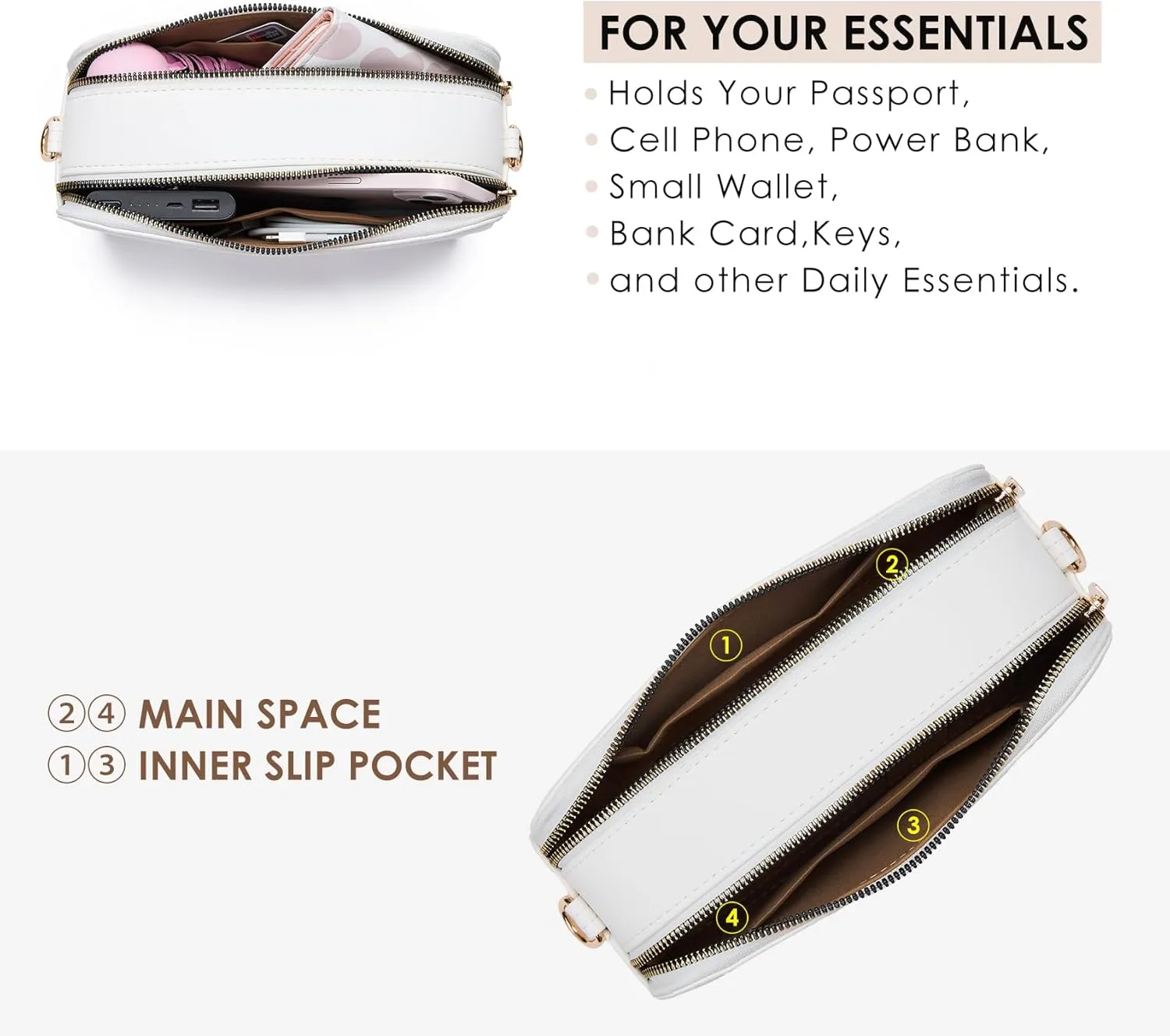 Trendy Purses For Women Crossbody Bag with Unique Camera Bag Style,Designer Small Hardshell Shoulder Bag/Handbags
