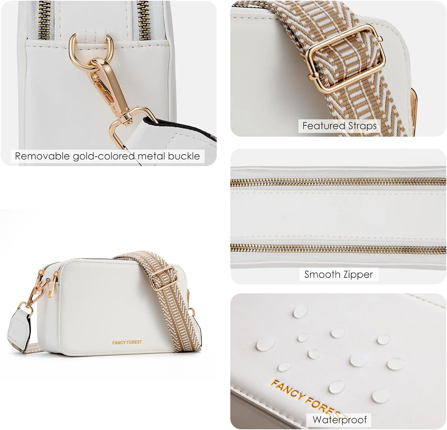 Trendy Purses For Women Crossbody Bag with Unique Camera Bag Style,Designer Small Hardshell Shoulder Bag/Handbags