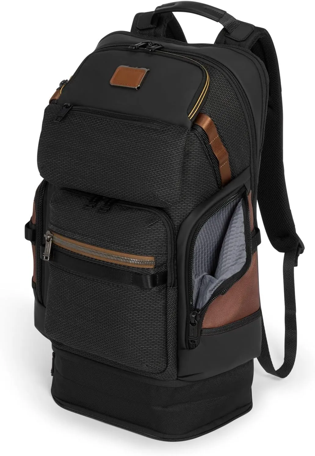 TUMI - Alpha Bravo Nomadic Backpack - Durable Carry On Backpack - 18.8" X 15.0" X 9.0" - Fits up to 15" Laptop - Black Onyx