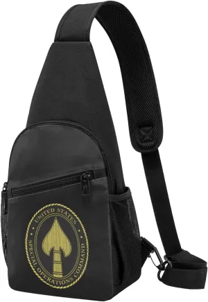 United States Special Operations Command Travel Hiking Bag Cross Chest Bag Diagonally