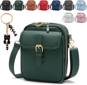 Urvashi Crossbody Leather Bag, 2025 Upscale Collaboraten1 Crossbody Leather Bag, Crossbodys Purse with Built in Wallet