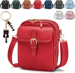 Urvashi Crossbody Leather Bag, 2025 Upscale Collaboraten1 Crossbody Leather Bag, Crossbodys Purse with Built in Wallet