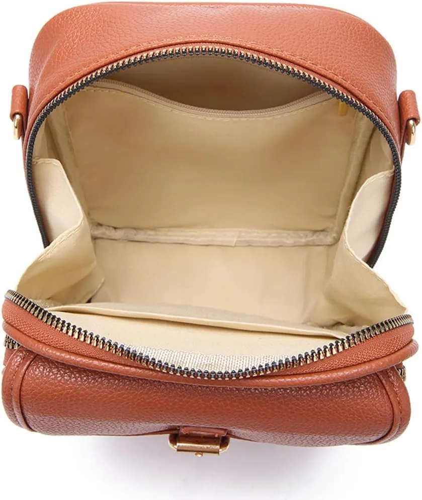 Urvashi Crossbody Leather Bag, 2025 Upscale Collaboraten1 Crossbody Leather Bag, Crossbodys Purse with Built in Wallet