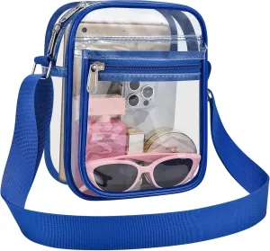 USPECLARE Clear Purse Bag for Stadium Events Clear Messenger Bag for Men and Women