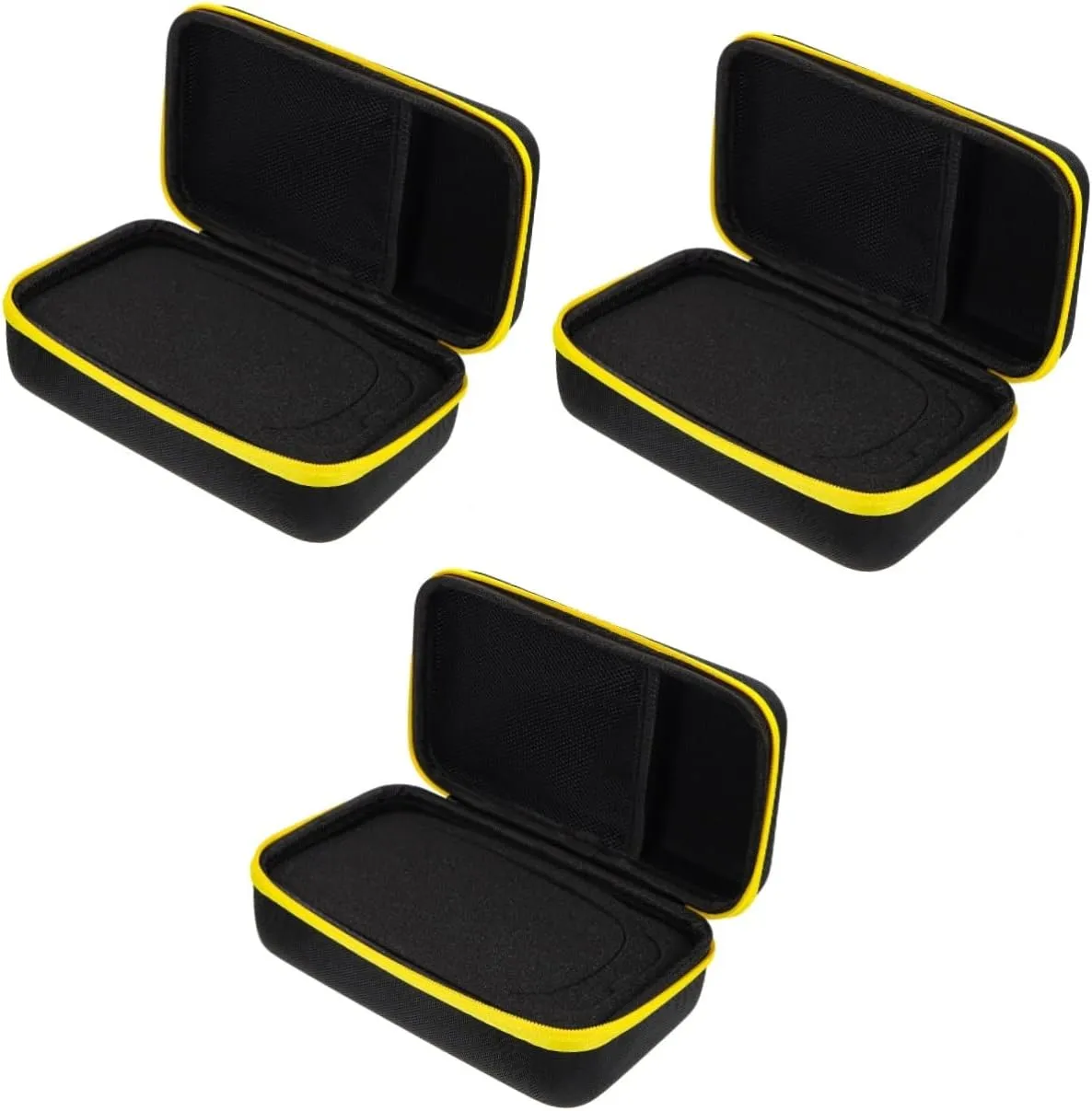 Vaguelly 3pcs Kit Toiletry Bag for Travel Recorder Pouch Digital Recorders Pouch Cosmetic Handbag Storage Bags Protective Bag Oxford Cloth Pencil Case Household