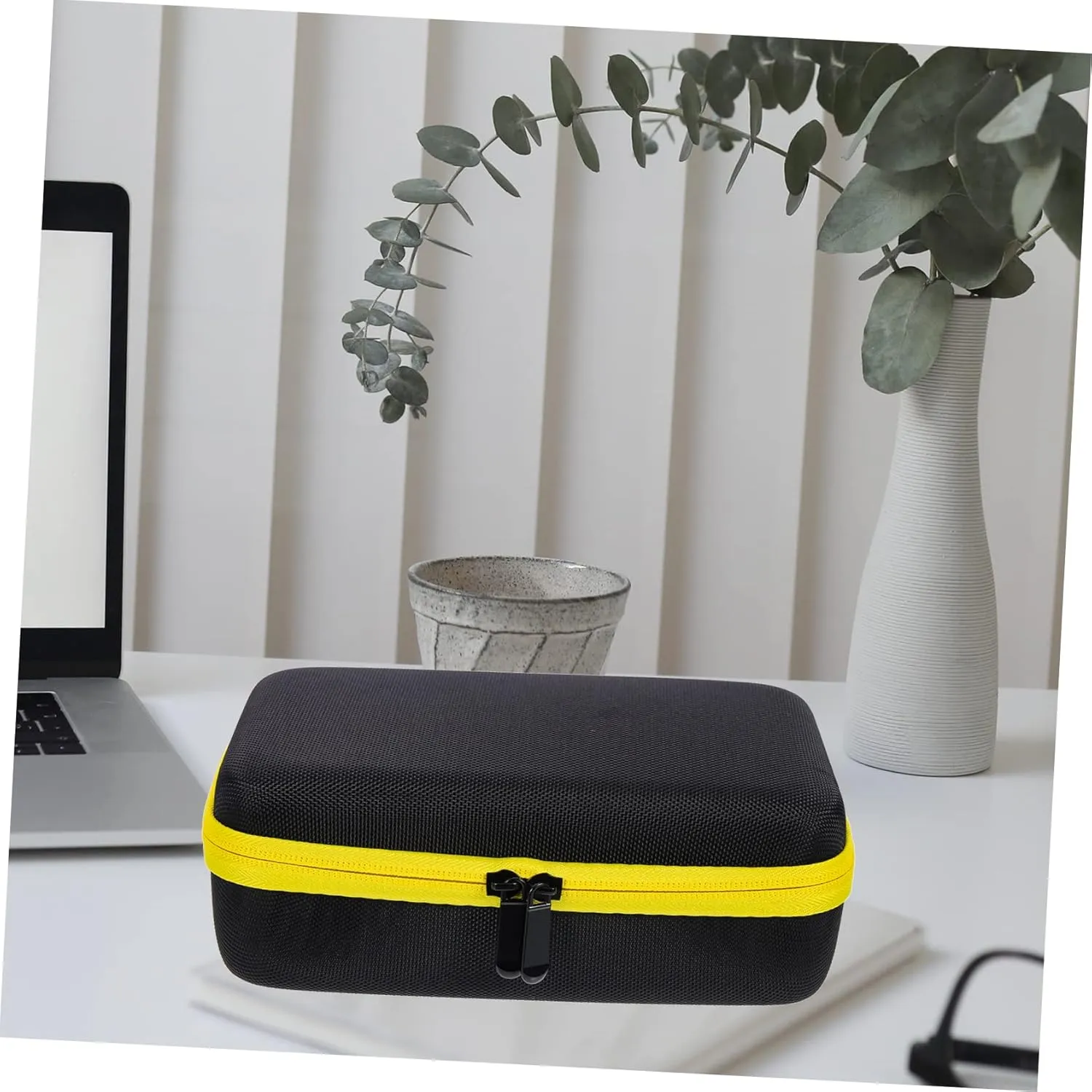 Vaguelly 4pcs Kit Machine Storage Case Earbuds Container Case for Recorder Cosmetic Handbag Sound Recorder Bag Recorder Carry Case Office Portable Digital Bag Velvet
