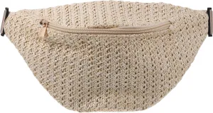 VALICLUD 1pc Summer Waist Bag Imitation Straw Woven Bag Chest Pouch Cross- body Bag