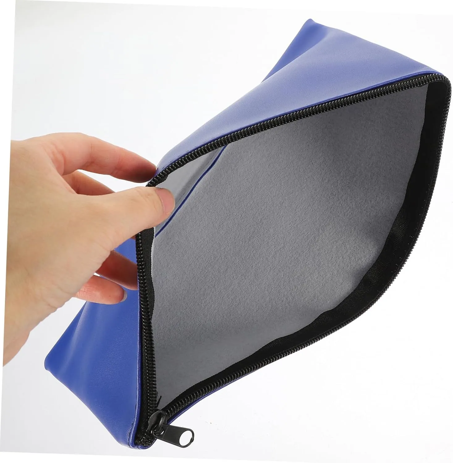 VALICLUD 2pcs Money Bank Deposit Bag with Reusable Coin Pouch Purse Bag for Money