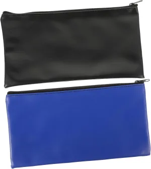 VALICLUD 2pcs Money Bank Deposit Bag with Reusable Coin Pouch Purse Bag for Money