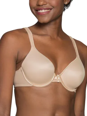 Vanity Fair Women's Bra with 2-Way Convertible Straps, Body Caress Full Coverage, Lightly Lined Cups up to DD
