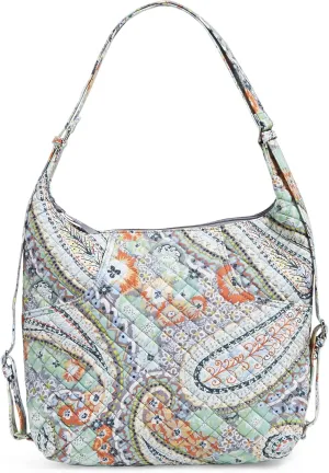 Vera Bradley Women's Cotton Convertible Backpack Shoulder Bag