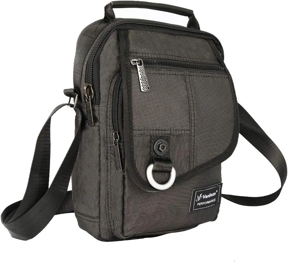 Vertical Messenger Bag, Crossbody Bag, Shoulder Bag Work Satchel for iPad Tablet Kindle
