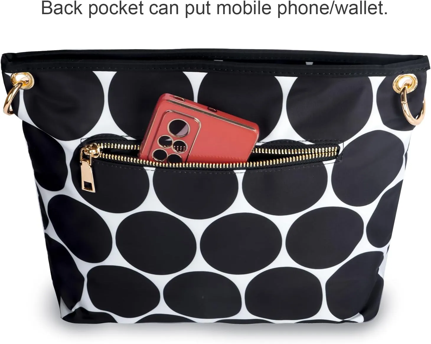 VGOAL Crossbody Bag High Texture Double Zipper Casual Shoulder Women's Bag Nylon Cloth Perforated Messenger Bag