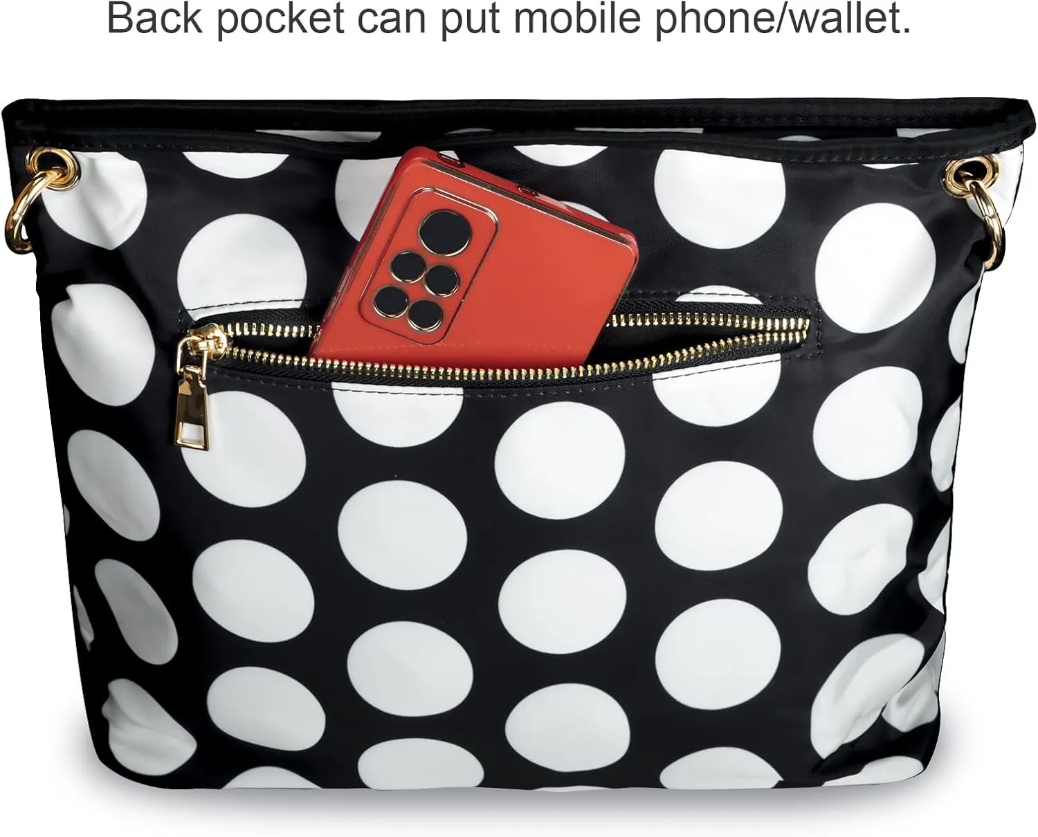 VGOAL Crossbody Bag High Texture Double Zipper Casual Shoulder Women's Bag Nylon Cloth Perforated Messenger Bag