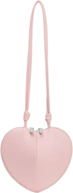 Vhitler Heart Purse Small Crossbody Purse Cute Purses Red Purse Designer Handbags for Women Pink Bag