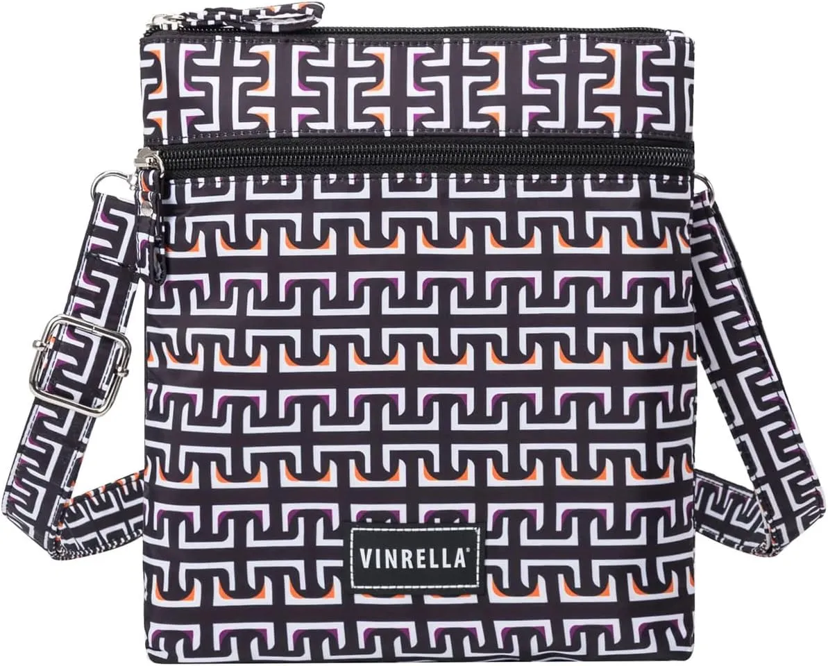 VINRELLA Crossbody Bag - Water Resistant Crossbody, Elegant Sling Bag for Women, Modern Messenger Crossbody Purses for Women