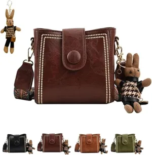 Vintage Fashion Bag, Adjustable Wider Shoulder Strap,Mini Crossbody Bags, Vintage Fashion Crossbody Bag for Women