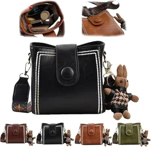Vintage Fashion Bag with Adjustable Wider Shoulder Strap, Crossbody Bags for Women, Vintage Fashion Bag