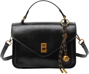 Vintage Messenger Bag for Women Leather Shoulder Shoulder Bag Crossbody Satchel Handbag and Purses Work Travel Bag